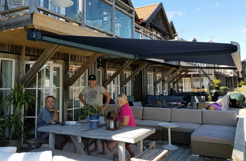 Kassettmarkis för din uteplats