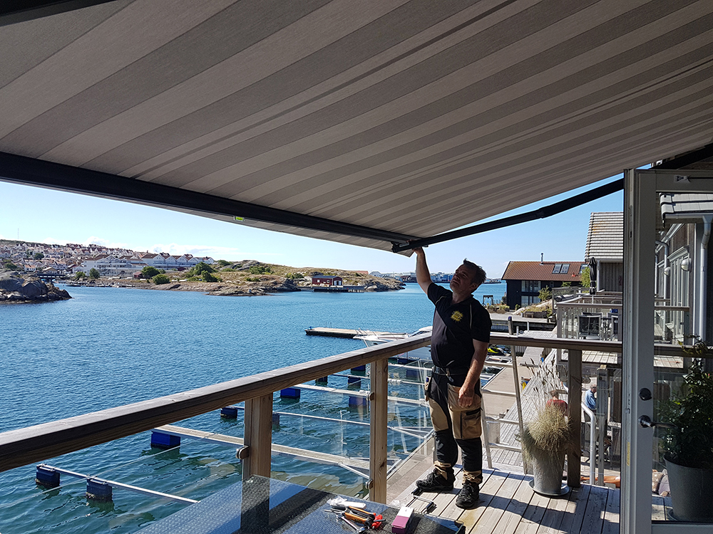 terrassmarkis, ikaros solskydd